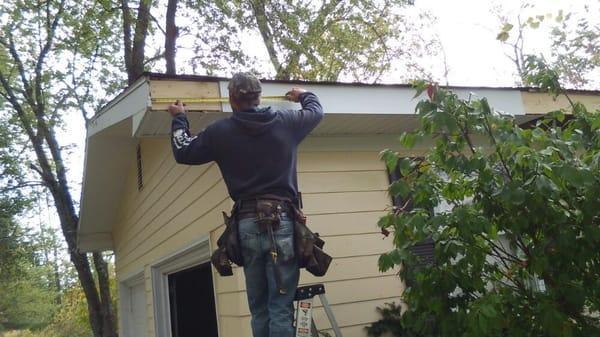 Measuring out fascia