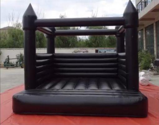 Black modern bounce house!