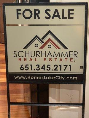 Real estate sign!