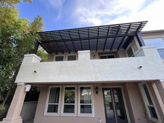 Lattice Roof - Aluminum patio cover