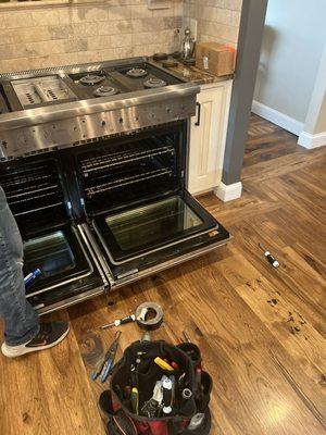 Oven repair