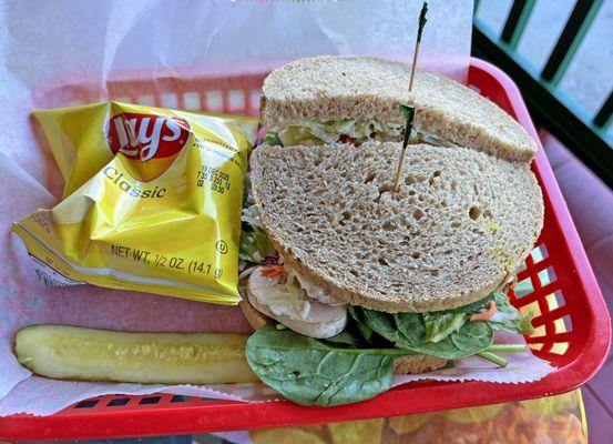 Roadhouse veggie sandwich