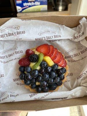 Fruit tart back in season