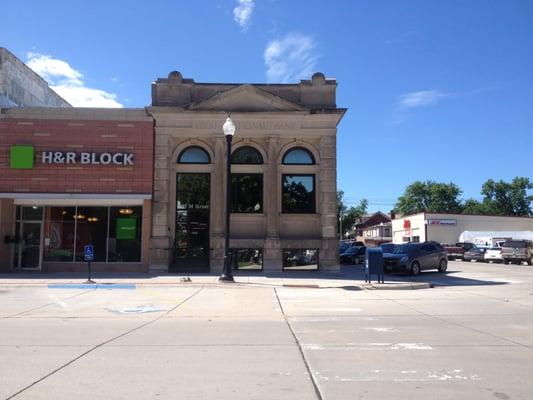 Our offices in downtown Ord, Ne.