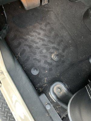 Dirt. Post "vacuum" that's offered with oil change.