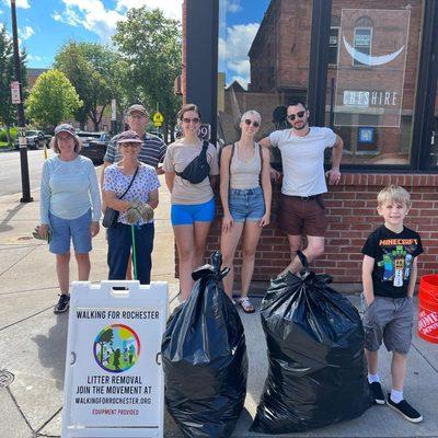 Community Cleanup group photo