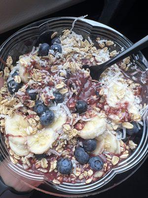 Açaí bowl (mixed)