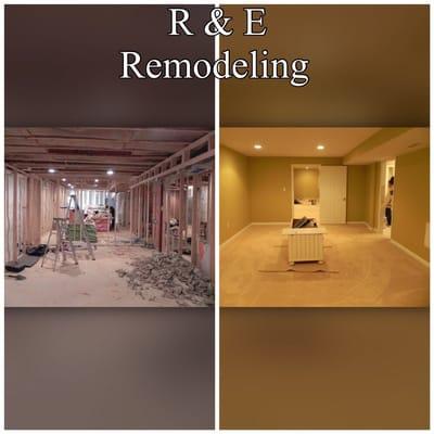 Unfinished basement ??  Not at problem, let us help you !