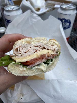 The Leslie B. Best sandwich in the Berkshires! The bread is incredible.