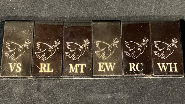 Laser Engraved Metal Money Clips