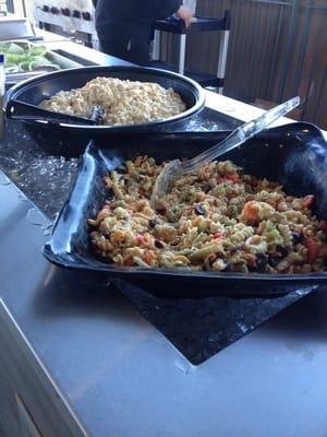 Pasta and Macaroni side salads.