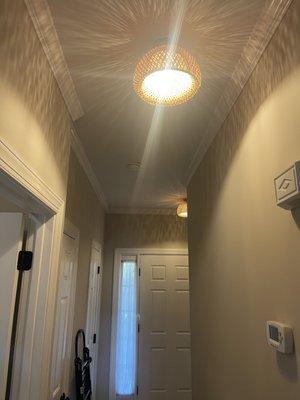 light fixture install