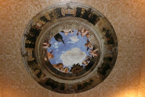 Ceiling Mural Installation