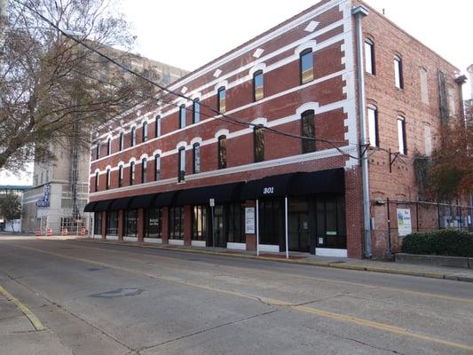 Our office at 301 Jackson Street, downtown Alexandria, LA.