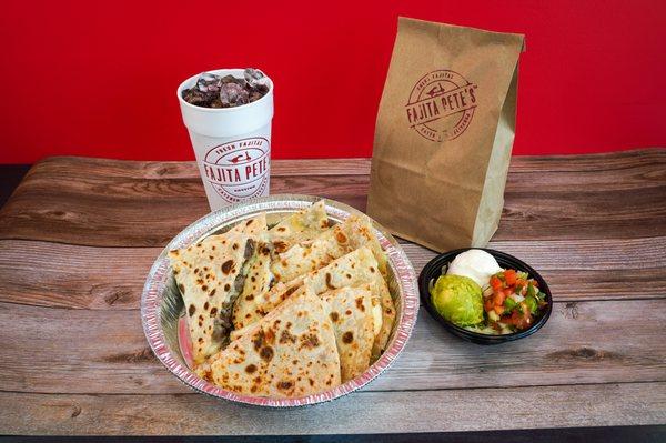 Our quesadillas are a favorite!