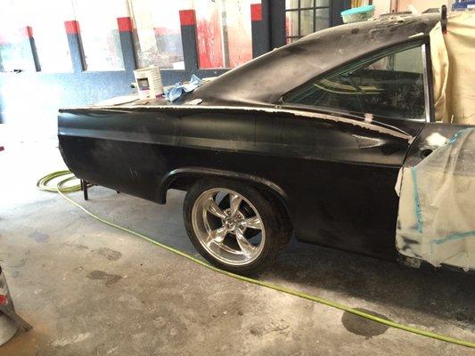 65' Impala SS 327 - Quarter Panel Replacement