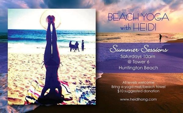 Updated location!! Tower 6 Huntington Beach Saturdays 10am