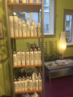 Salon Elysium carries Unite products. The styling and finishing products are amazing!