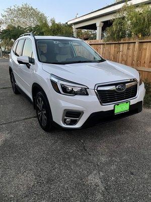 2021 Subaru Forester  So excited