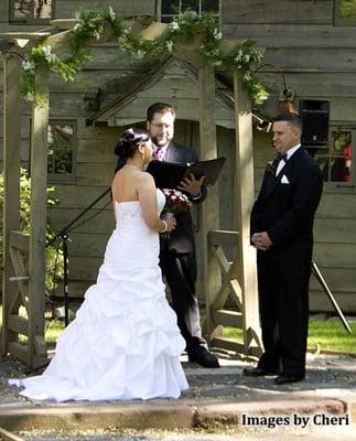 The very first wedding I officiated. Hard to believe that the number is in triple digits now.