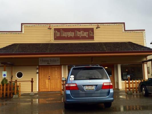 Hoodsport Distillery facade