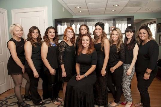 day spa, hair salon, hair stylist, womens hair salon, spa parties