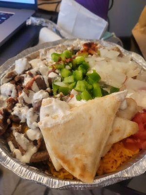 Chicken & Beef Gyro Platter