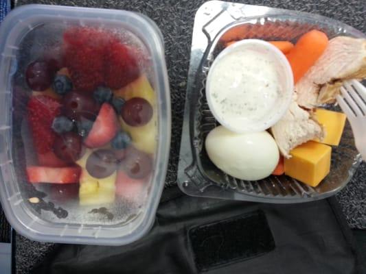 Protein Pack & Fruit $10