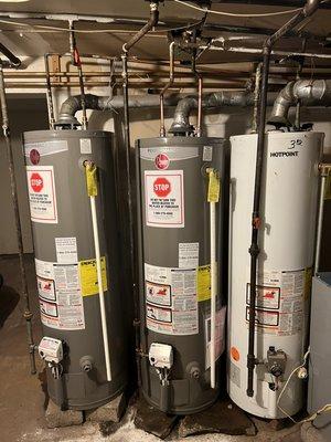 Hot water heaters