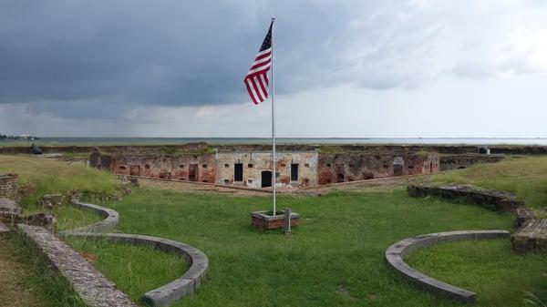 View from the top of the fort.