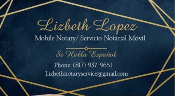 Lizbeth's Notary Service