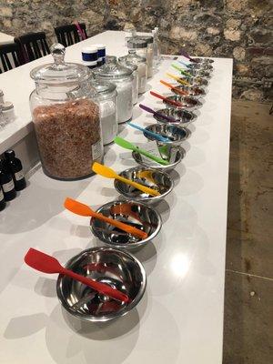 Create your own Bath Products in the Nourish Kitchen