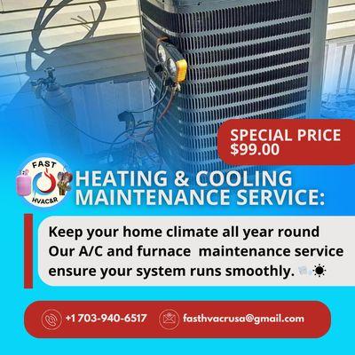 Fast HVAC&R Service