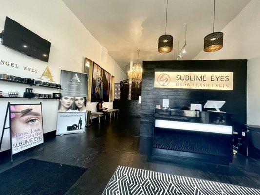 Salon looking glam!