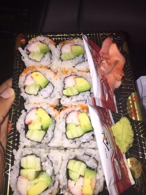 California roll to go