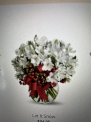 The bouquet advertised online