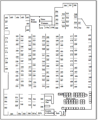 Over 20,000 square feet of shopping. Over 200 vendors! Clean and Organized, Family and locally owned, Family friendly!