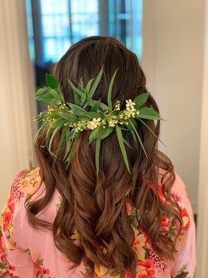 Bridal hair by Liz