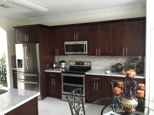 Kitchen remodel for a client