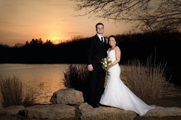 Just married at Parkway Banquets