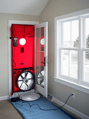 Offering blower door testing!