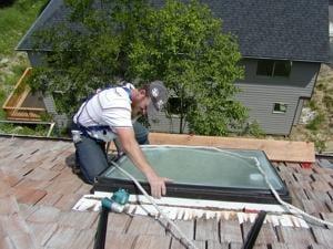 New Skylights Installed, or existing Skylights Repaired.