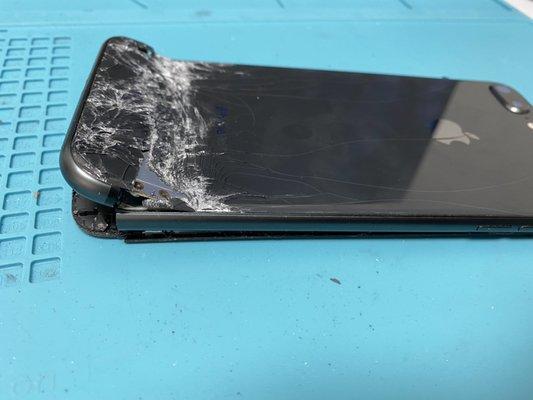 Fixed same day in perfect condition. We have seen worse so bring in your phone today for us to help