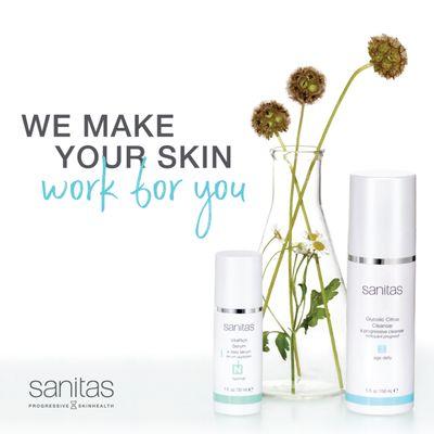 Sanitas skincare line