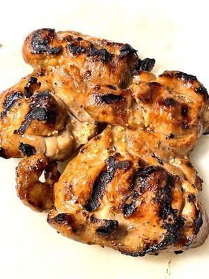 Kabali chicken thighs