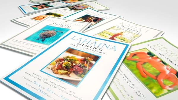 The Best Publishing Hawaii Visitor Magazines: Dining, Art & Shopping Magazines for Maui, Kauai and the Big Island.