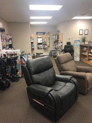 Need a lift?  We've got you covered! Come check out our selection of Lift Chairs.