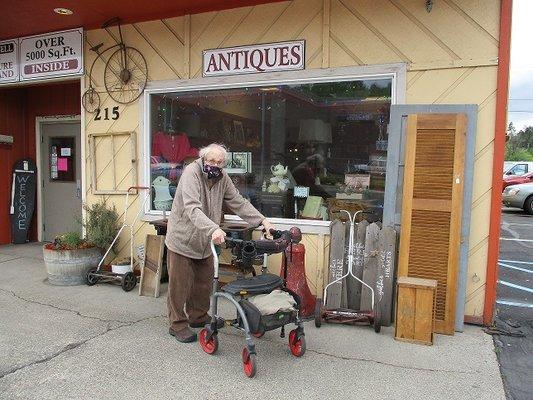 Patient: Art Partridge, 93 yr old antique. No sign of cancer. No bleeding. Thanks to Dr. Keizur, BCG, TURBT, God, and wife's mom in heaven.