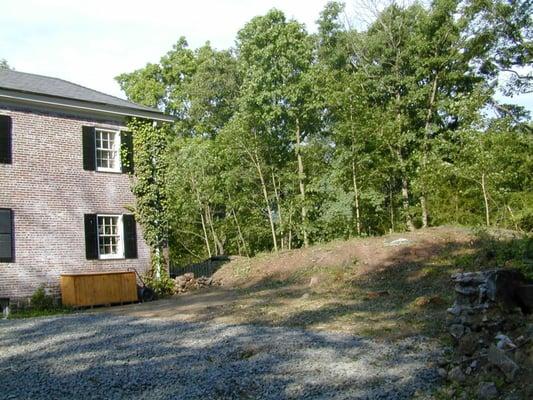 Greenwich residence before the garage/mudroom was built