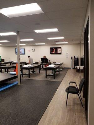 Physical therapy area.